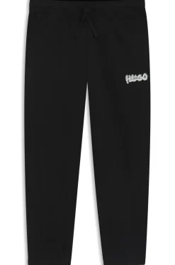 Jogginghose aus Baumwoll-Terry mit Logo-Print