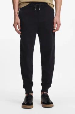 Jogginghose aus Baumwoll-Terry mit Signature-Streifen