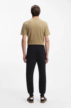 Jogginghose aus Baumwoll-Terry mit Signature-Streifen