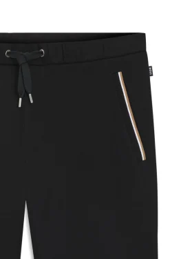 Jogginghose aus Baumwoll-Terry mit Signature-Streifen