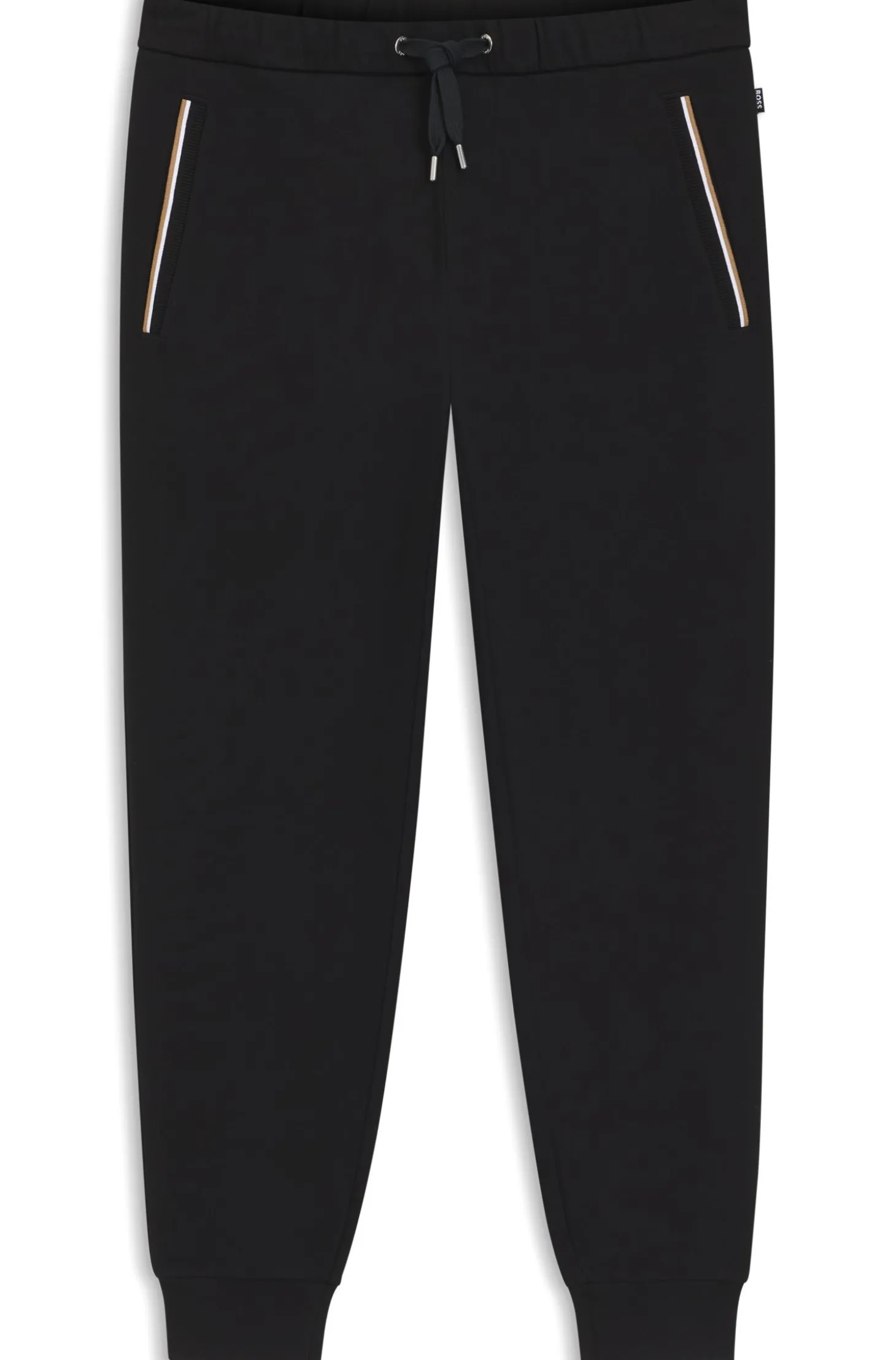 Jogginghose aus Baumwoll-Terry mit Signature-Streifen