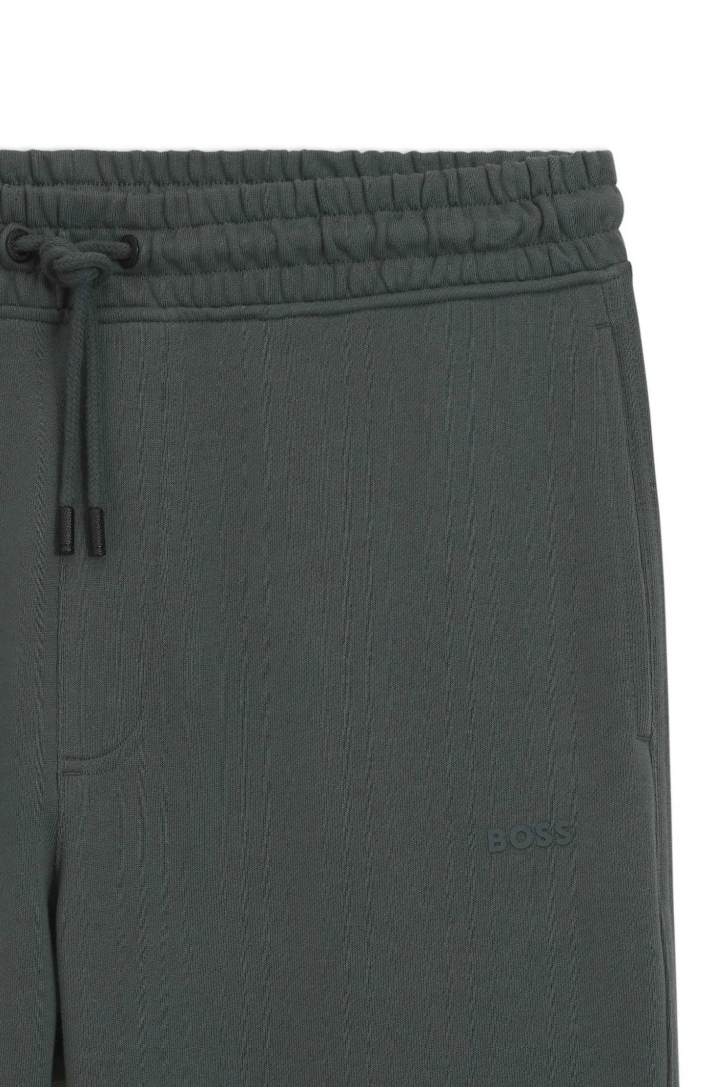 Jogginghose aus Baumwoll-Terry mit Logo-Detail