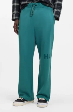 Jogginghose aus Baumwoll-Terry mit Logo-Print