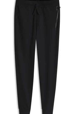 Jogginghose aus Baumwoll-Terry mit Logo und Streifen