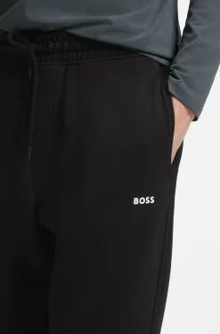 Jogginghose aus Baumwoll-Terry mit Logo-Detail