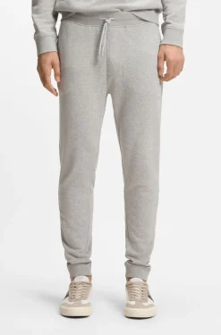 Jogginghose aus Baumwoll-Terry mit Logo-Aufnäher