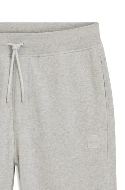 Jogginghose aus Baumwoll-Terry mit Logo-Aufnäher