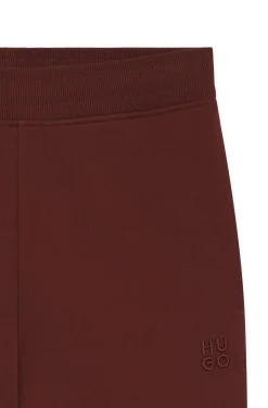 Jogginghose aus Baumwoll-Terry mit Logo-Stickerei