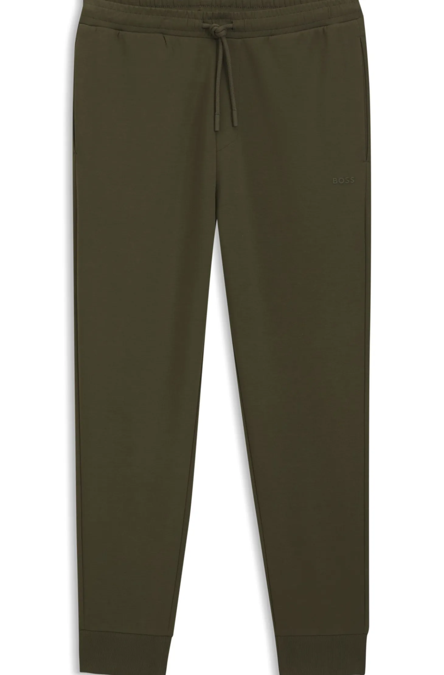 Jogginghose aus Stretch-Baumwolle mit Puff-Logo