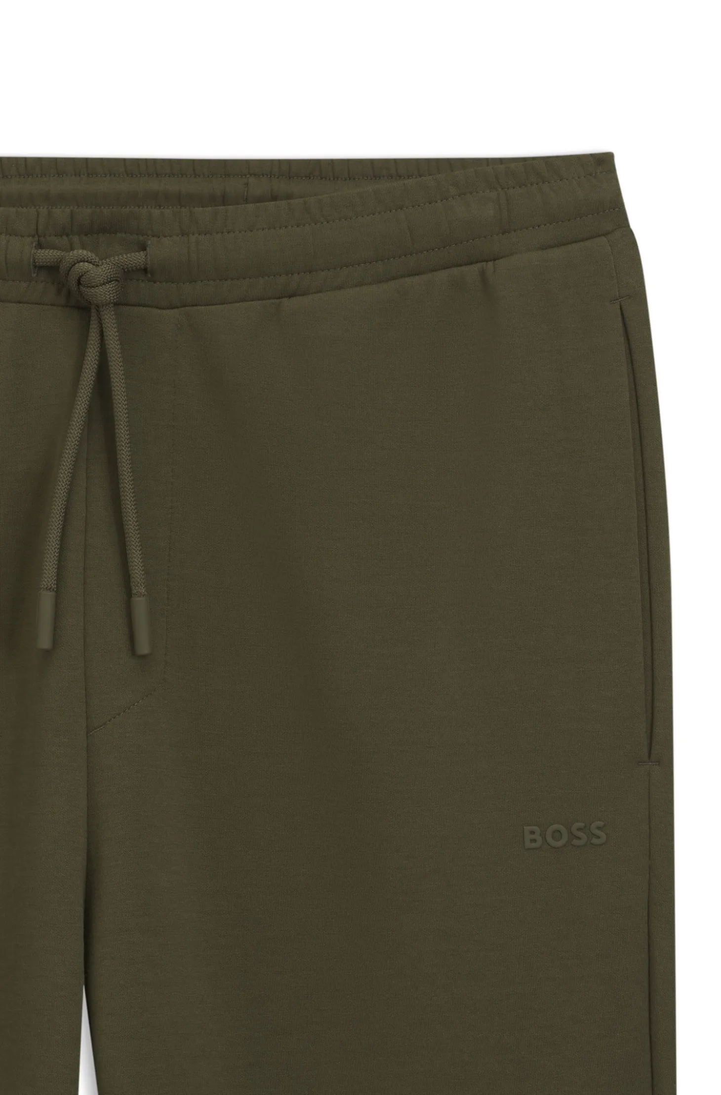 Jogginghose aus Stretch-Baumwolle mit Puff-Logo