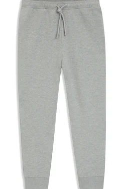 Jogginghose aus Stretch-Baumwolle mit Logo-Detail