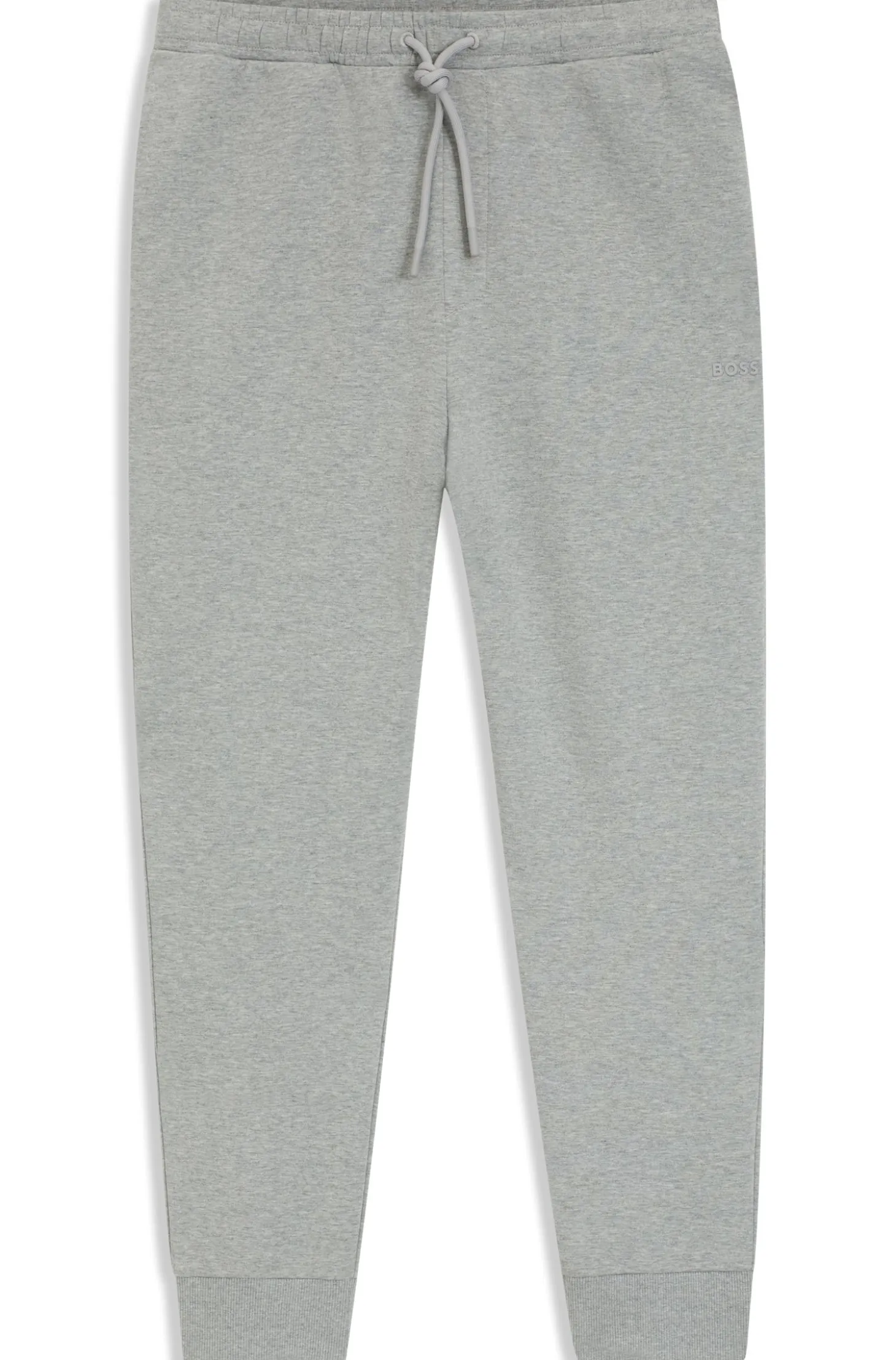 Jogginghose aus Stretch-Baumwolle mit Logo-Detail