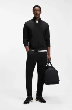 Jogginghose aus Stretch-Baumwolle mit Logo-Print