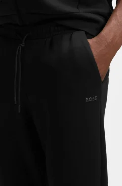 Jogginghose aus Stretch-Baumwolle mit Logo-Print