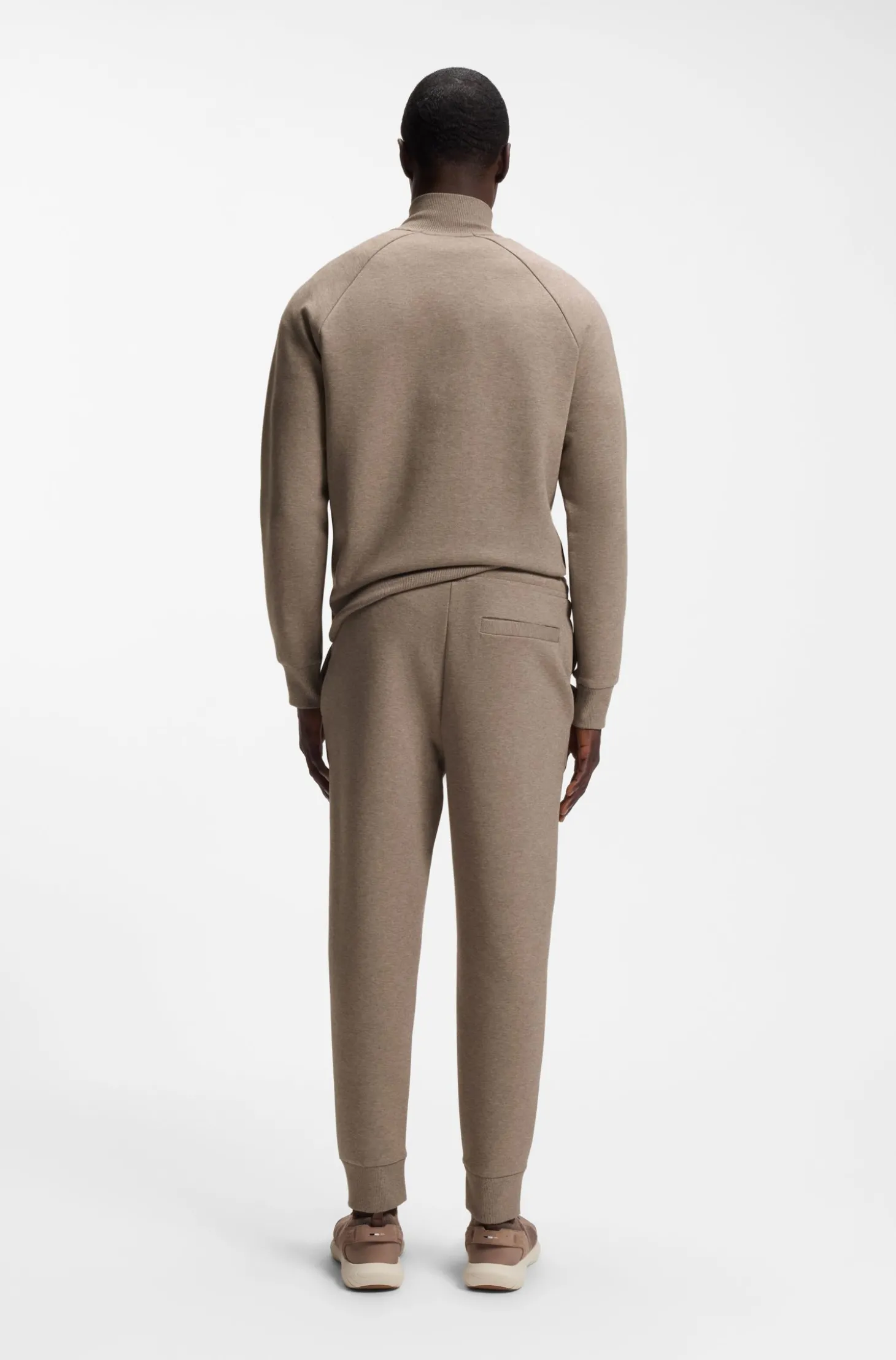 Jogginghose aus Stretch-Baumwolle mit Puff-Logo