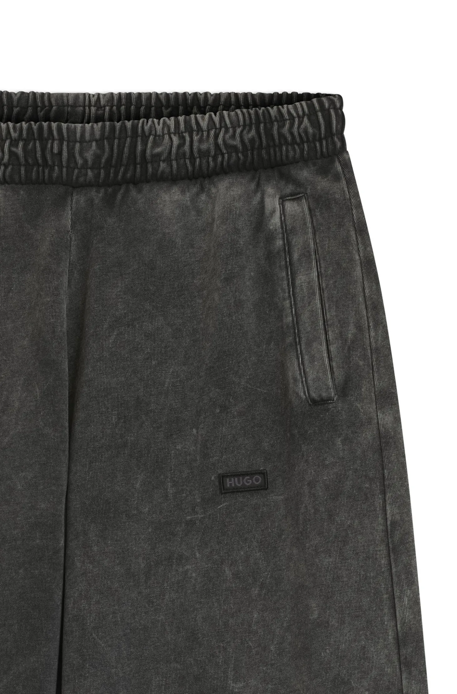Jogpants aus softem Baumwoll-Mix mit weitem Bein
