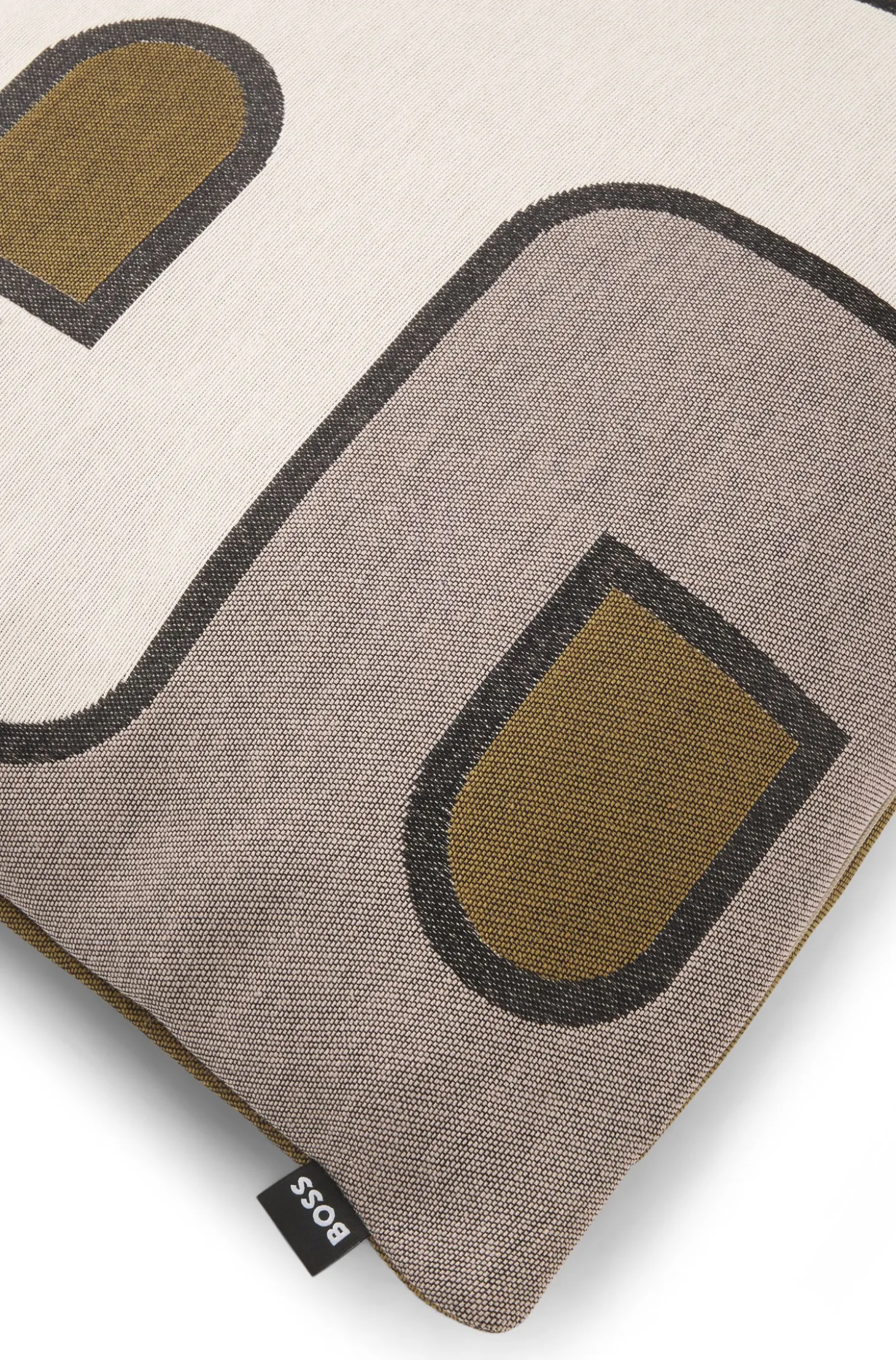 Kissenbezug mit Double-B-Monogramm