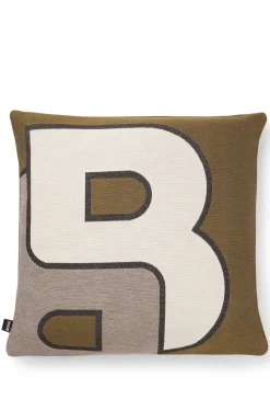 Kissenbezug mit Double-B-Monogramm