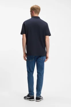 Klassisches Poloshirt aus Baumwolle mit Logo