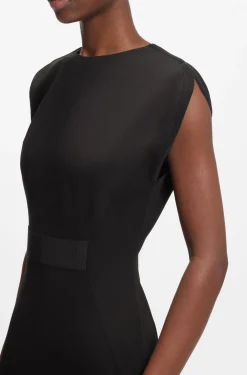 Kleid aus Stretch-Jersey mit Taillen-Detail