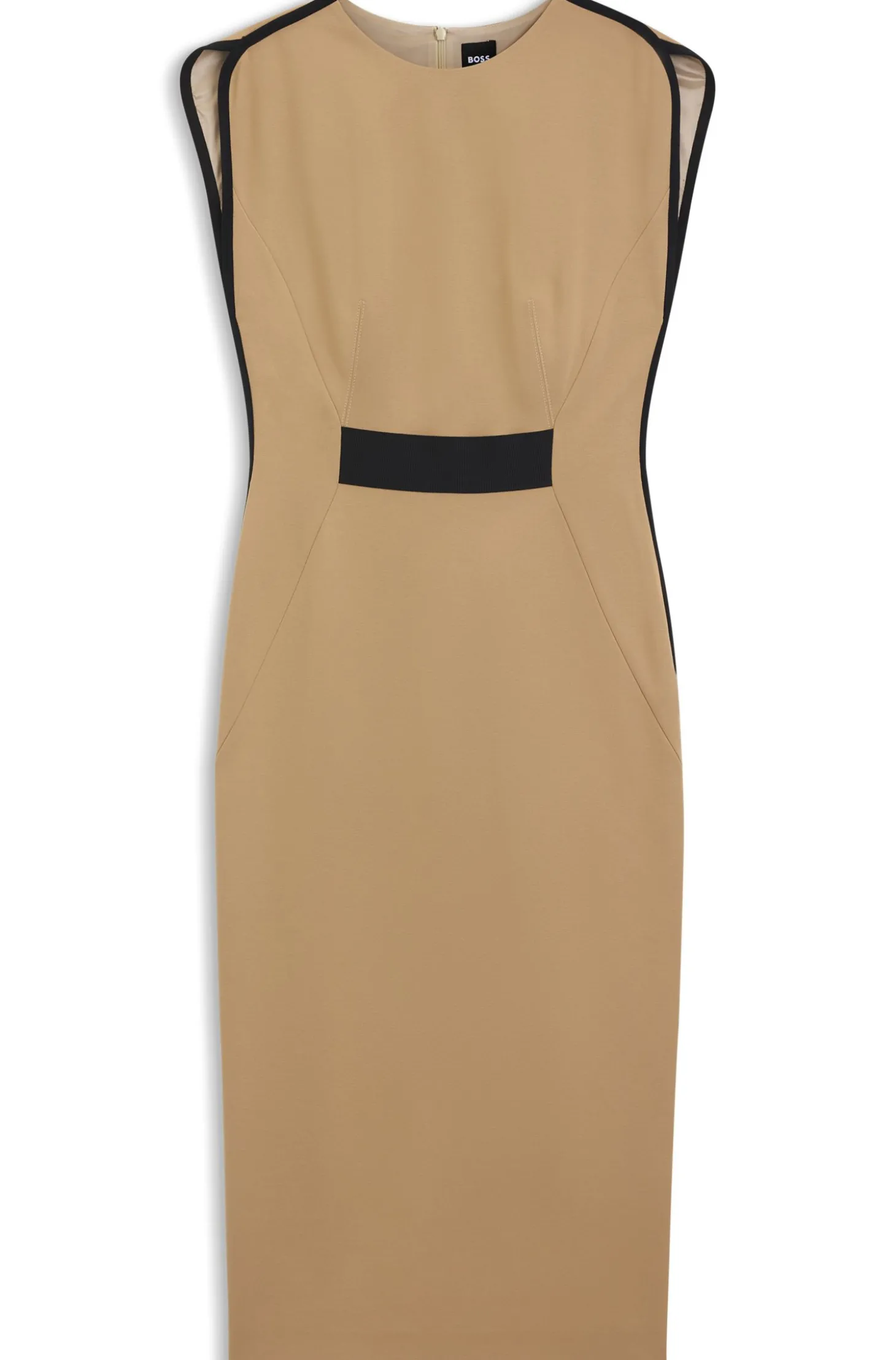 Kleid aus Stretch-Jersey mit Taillen-Detail