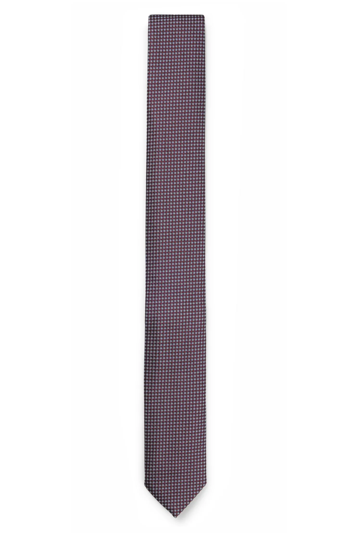 Krawatte aus gemustertem Seiden-Jacquard
