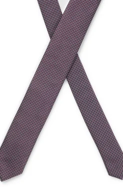 Krawatte aus gemustertem Seiden-Jacquard