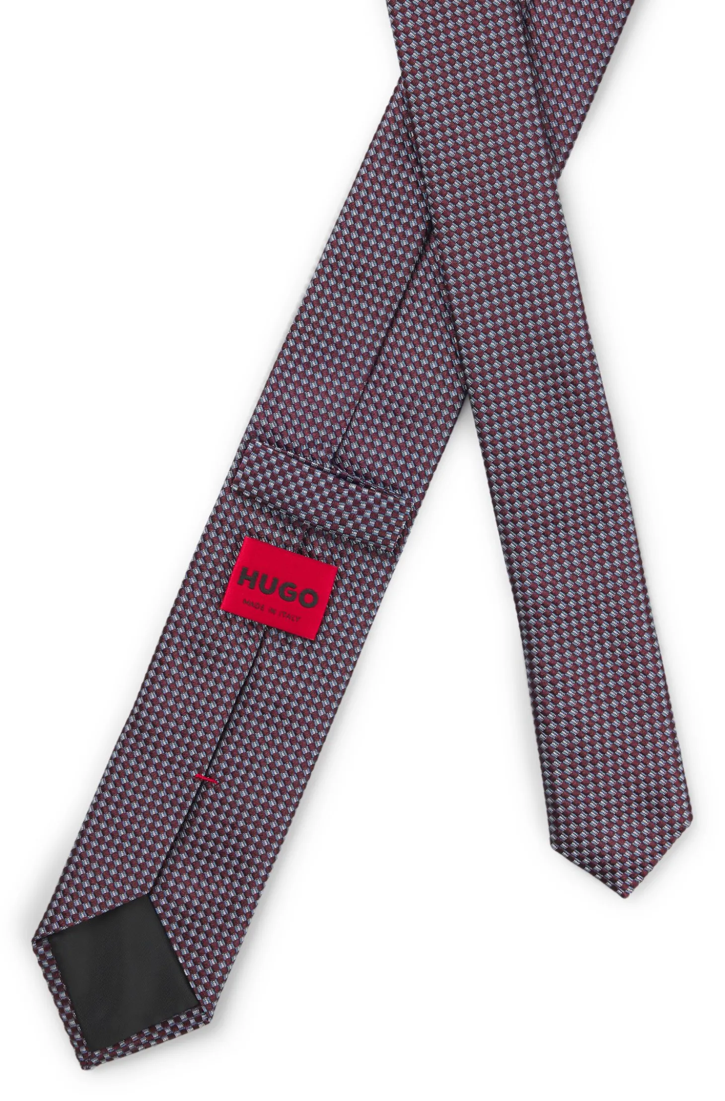 Krawatte aus gemustertem Seiden-Jacquard