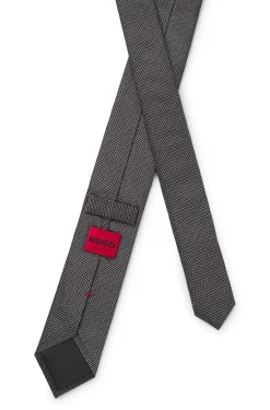 Krawatte aus Seide mit Jacquard-Muster