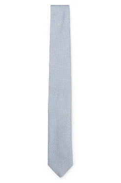 Krawatte aus Seiden-Mix mit Jacquard-Muster
