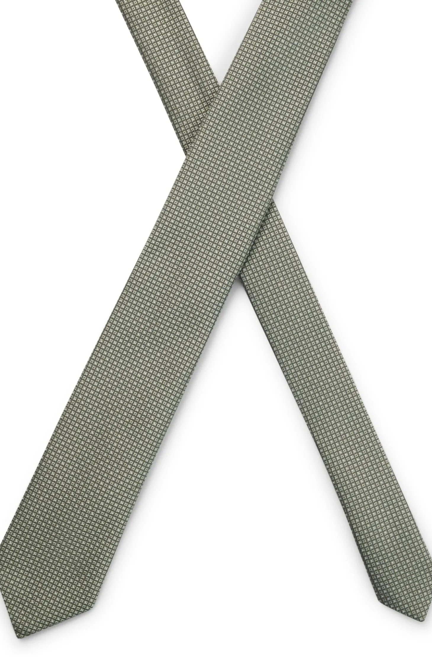 Krawatte aus Seiden-Mix mit Jacquard-Muster