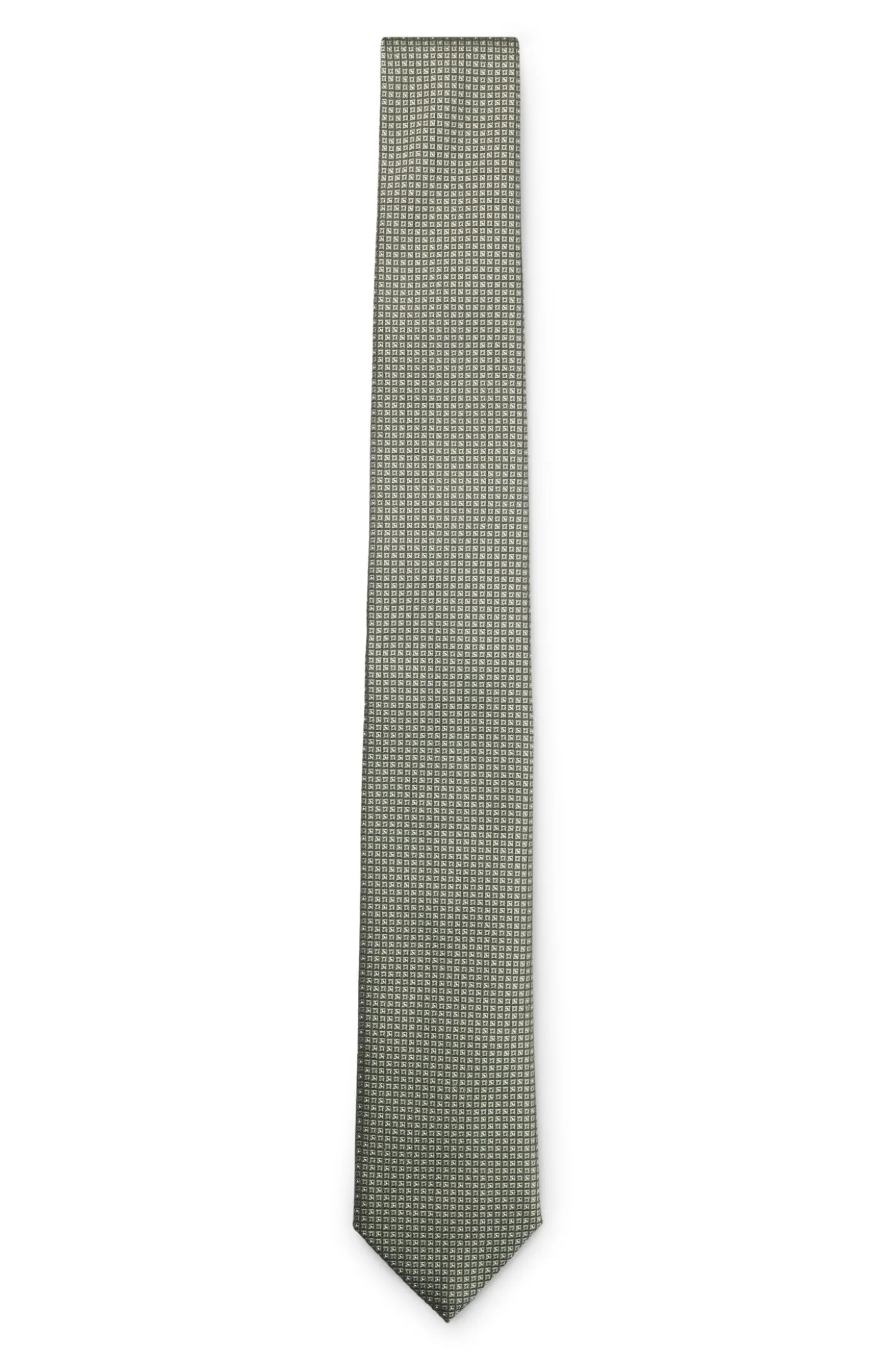 Krawatte aus Seiden-Mix mit Jacquard-Muster