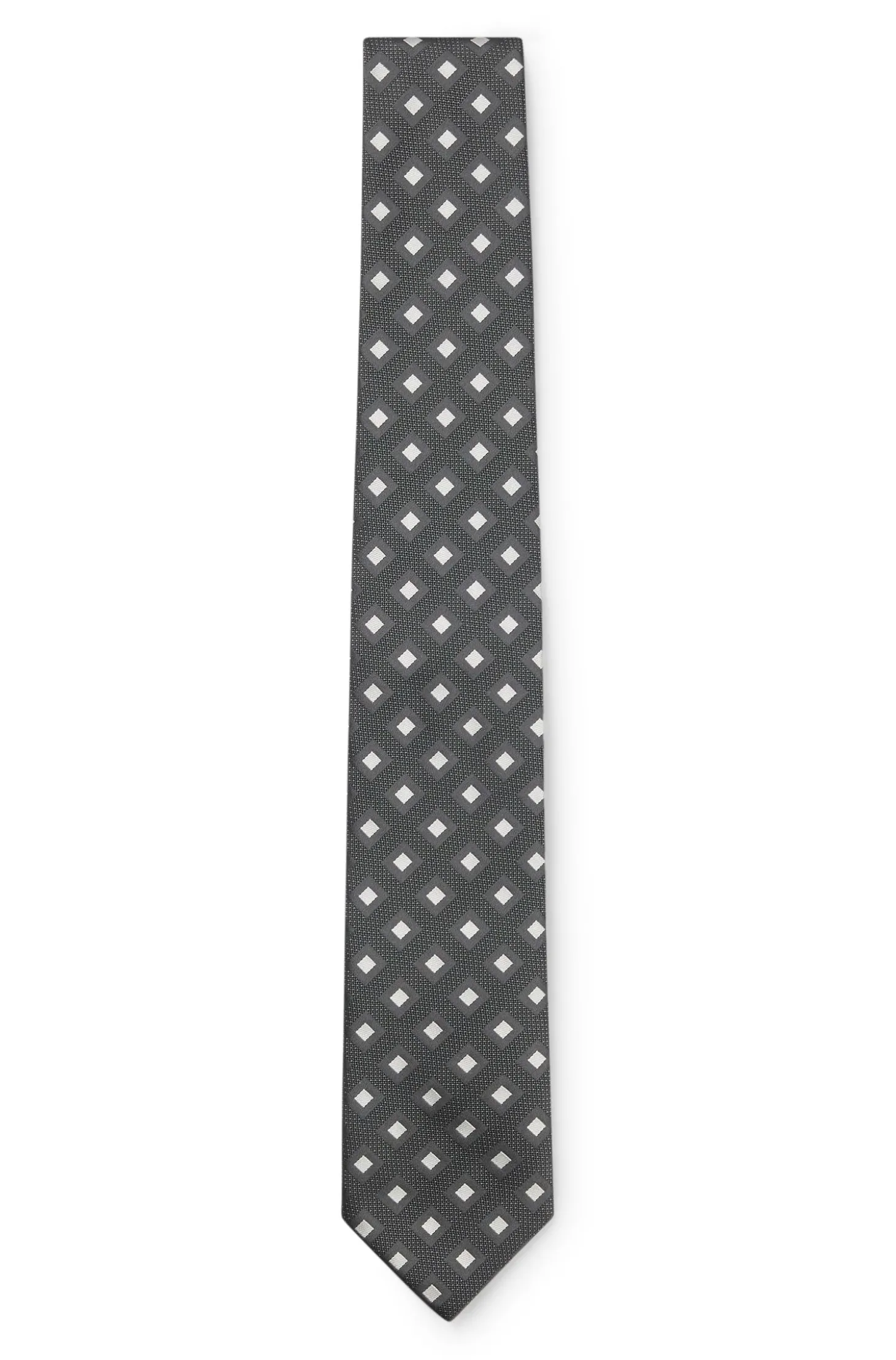 Krawatte aus Seiden-Mix mit Jacquard-Muster