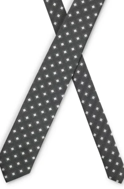 Krawatte aus Seiden-Mix mit Jacquard-Muster