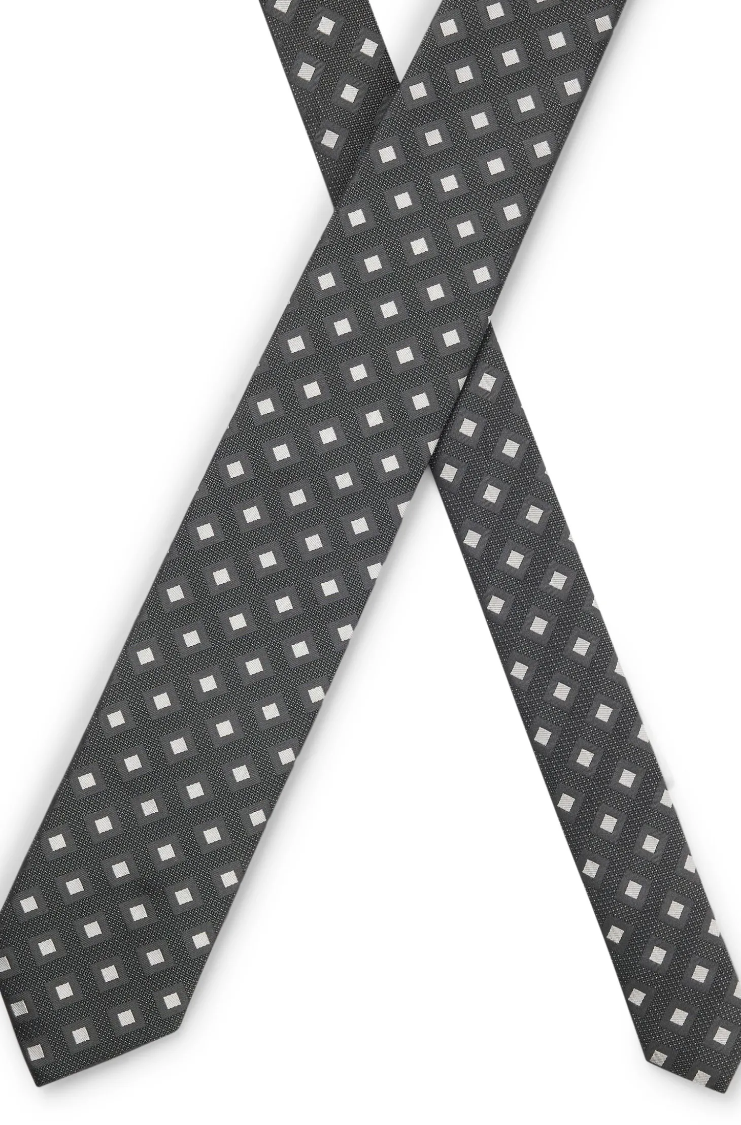 Krawatte aus Seiden-Mix mit Jacquard-Muster