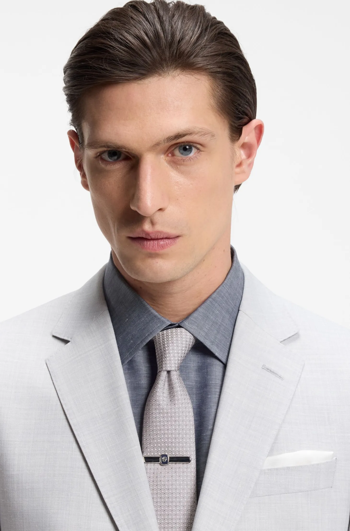 Krawatte aus Seiden-Mix mit Jacquard-Muster