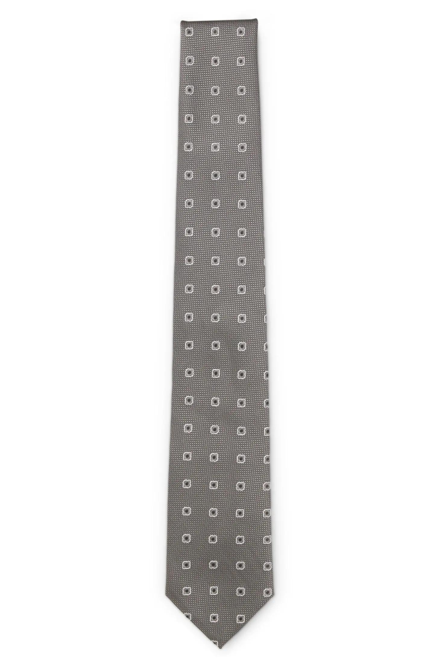 Krawatte aus Seiden-Mix mit Jacquard-Muster
