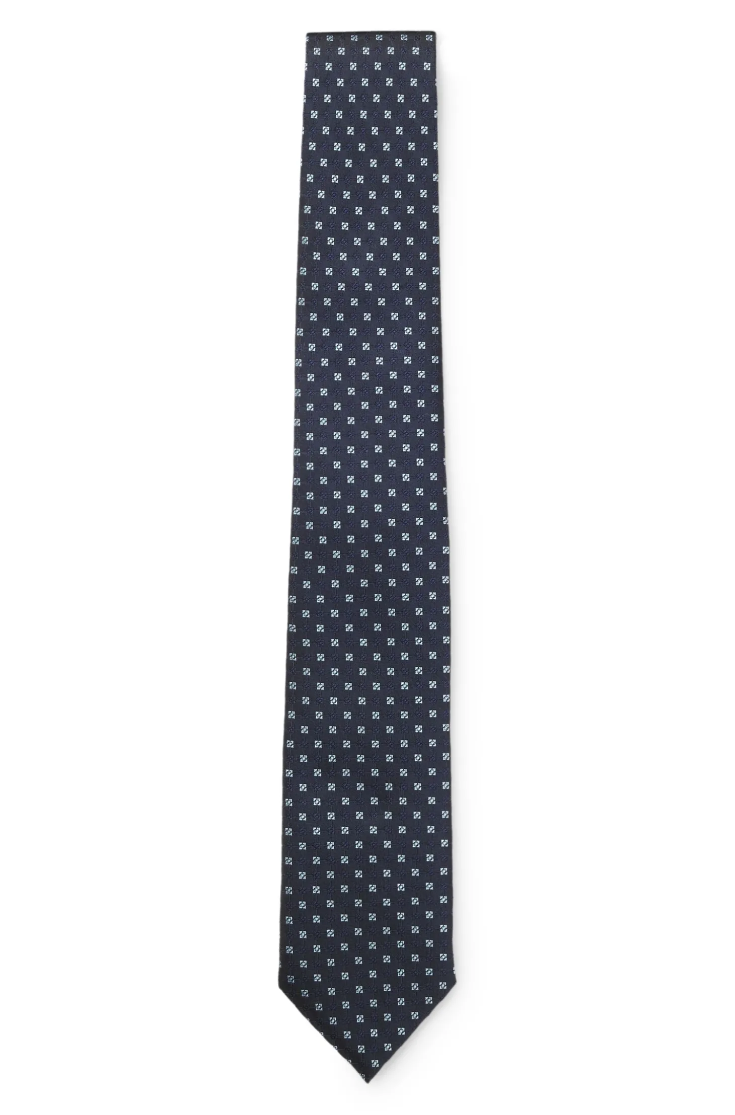 Krawatte aus Seiden-Mix mit Jacquard-Muster
