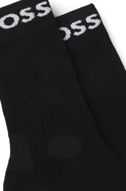 Kurze Socken aus Stretch-Gewebe im Zweierpack