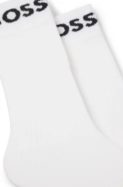 Kurze Socken aus Stretch-Gewebe im Zweierpack