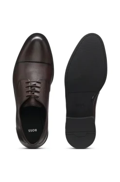 Leder-Derbys mit Zehenkappe