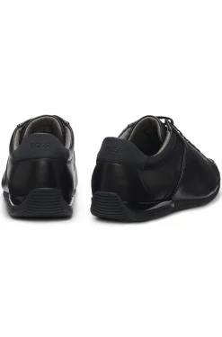 Ledersneakers mit geruchsneutralisierendem Innenfutter