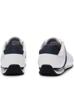 Ledersneakers mit geruchsneutralisierendem Innenfutter