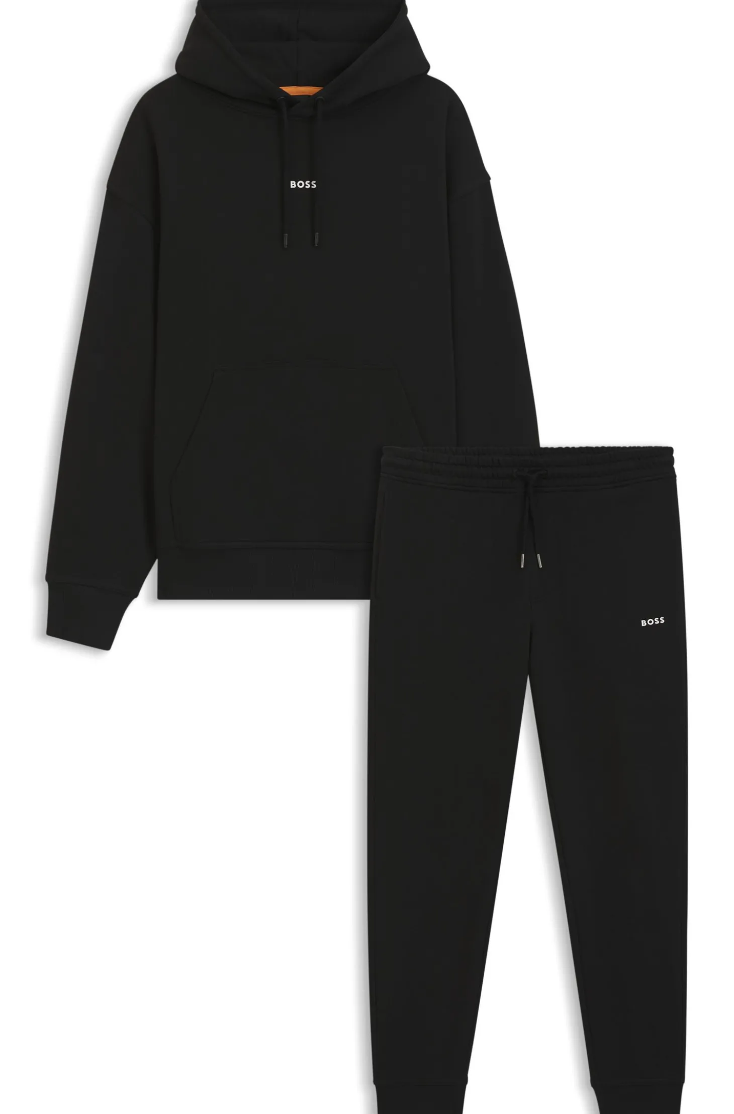 Legeres Trainingsanzug-Set aus Baumwolle mit minimalistischem Logo
