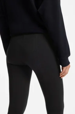Leggings aus Punto-Milano-Jersey mit Naht-Detail