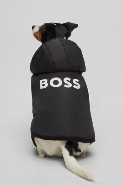 Leichte Hundejacke mit Logo-Details