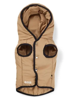 Leichte Hundejacke mit Logo-Details