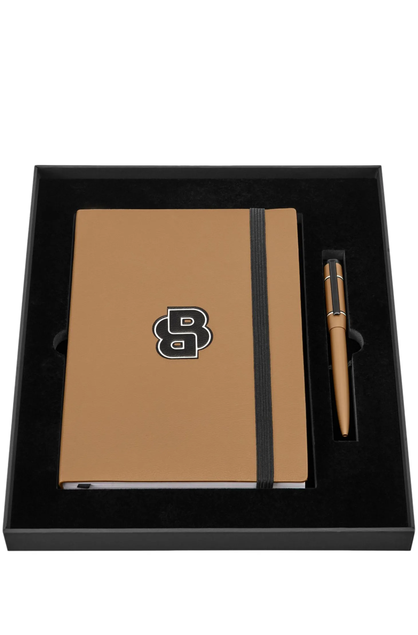 Lined A5 notebook and ballpoint pen set