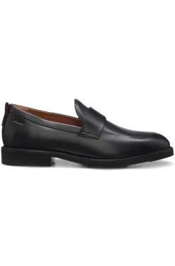 Loafer aus Leder mit Pennyloafer-Besatz