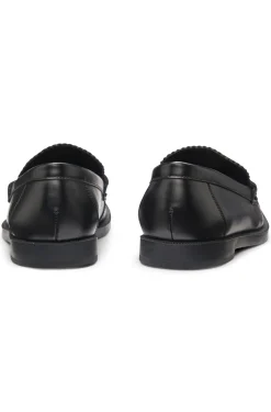 Loafers aus Kunstleder mit Stack-Logo